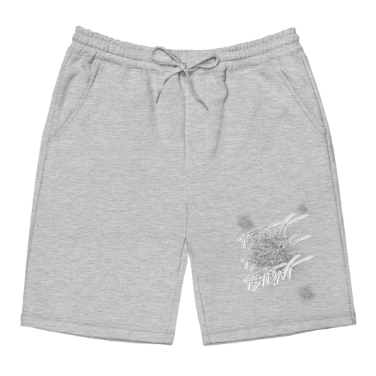 CHROME TSTMNT fleece shorts