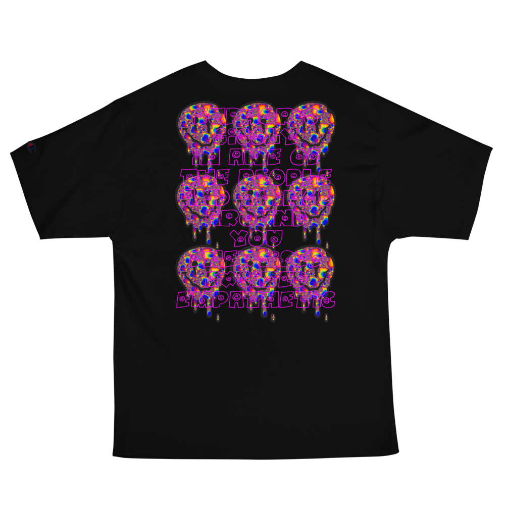 "THE MEANING OF ACID" HOT x Champion T-Shirt