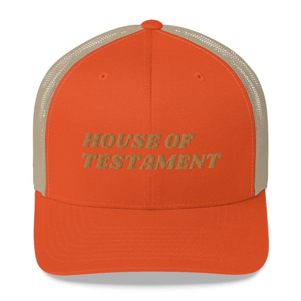 HOUSE OF TESTAMENT Trucker Cap