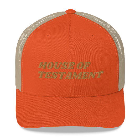 HOUSE OF TESTAMENT Trucker Cap