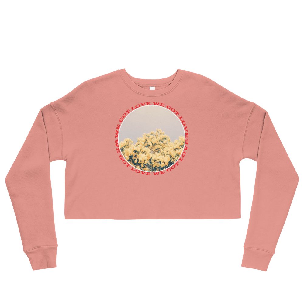 WE GOT LOVE Crop Sweatshirt