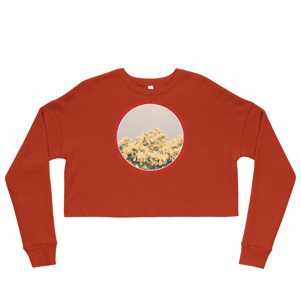 WE GOT LOVE Crop Sweatshirt
