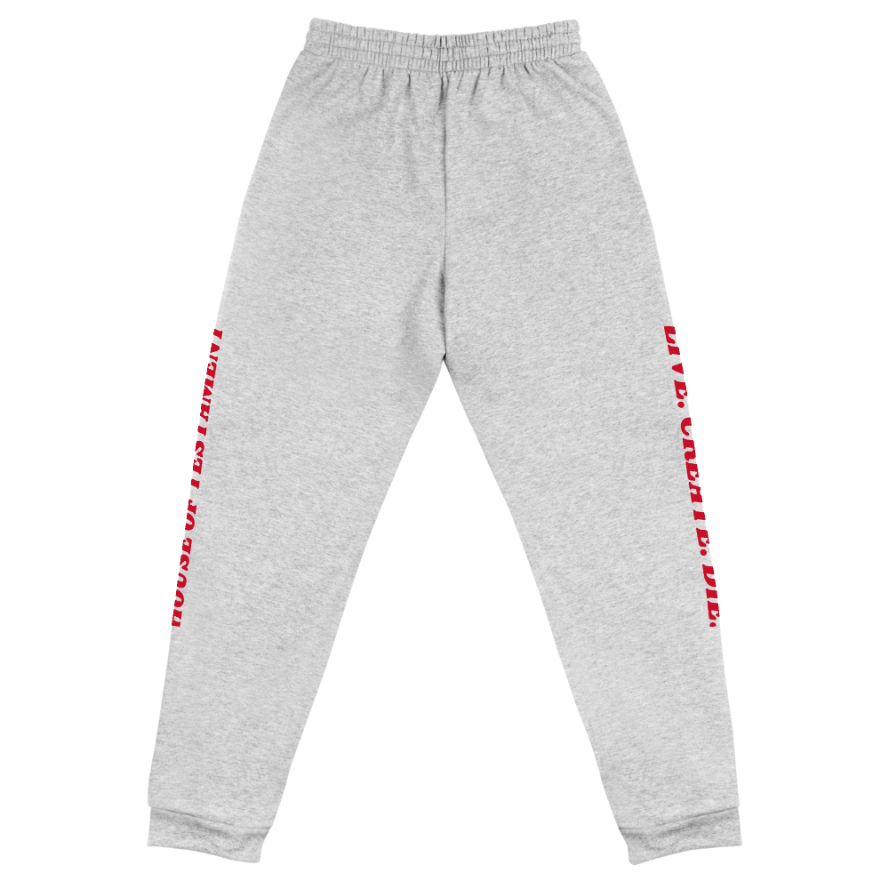 LIVE CREATE DIE Joggers