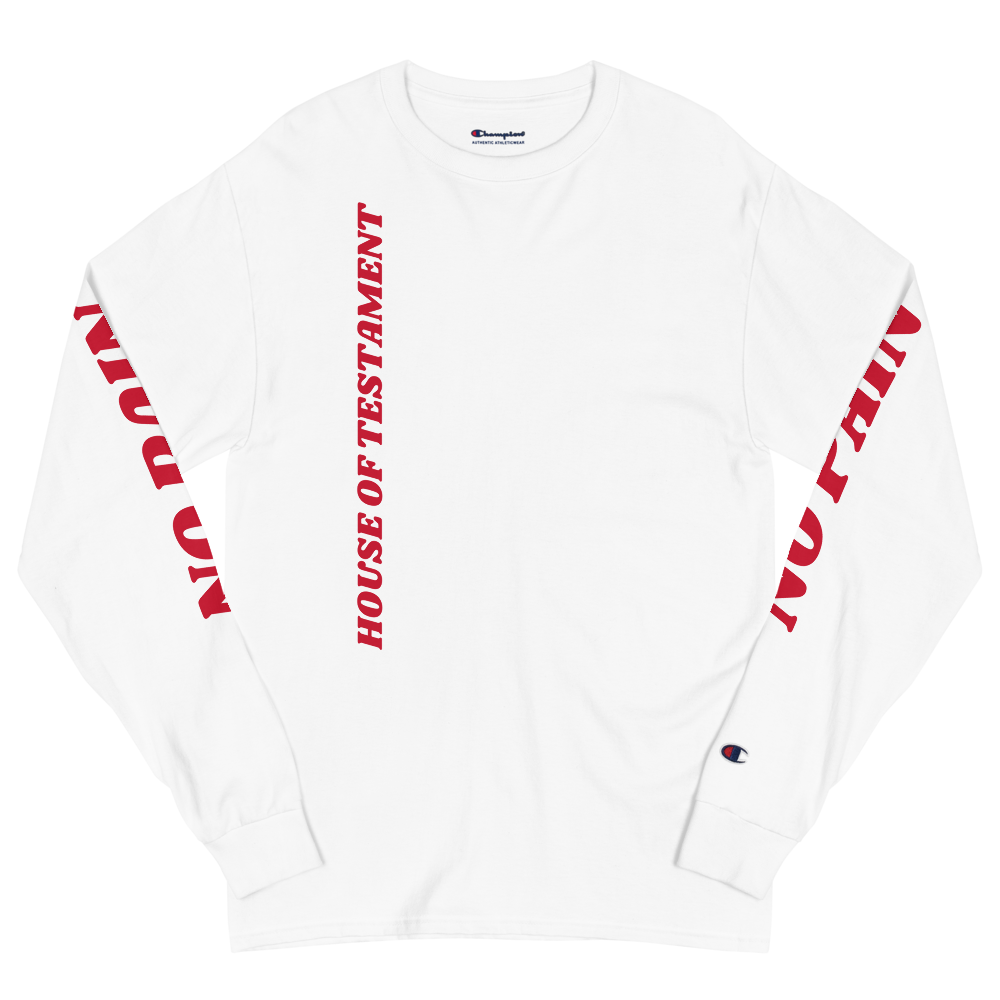 "TARGET ON THE WORLD" HOT x Champion Long Sleeve Shirt