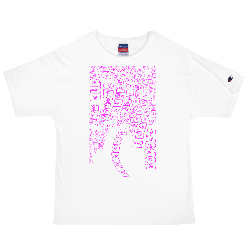 "THE MEANING OF ACID" HOT x Champion T-Shirt